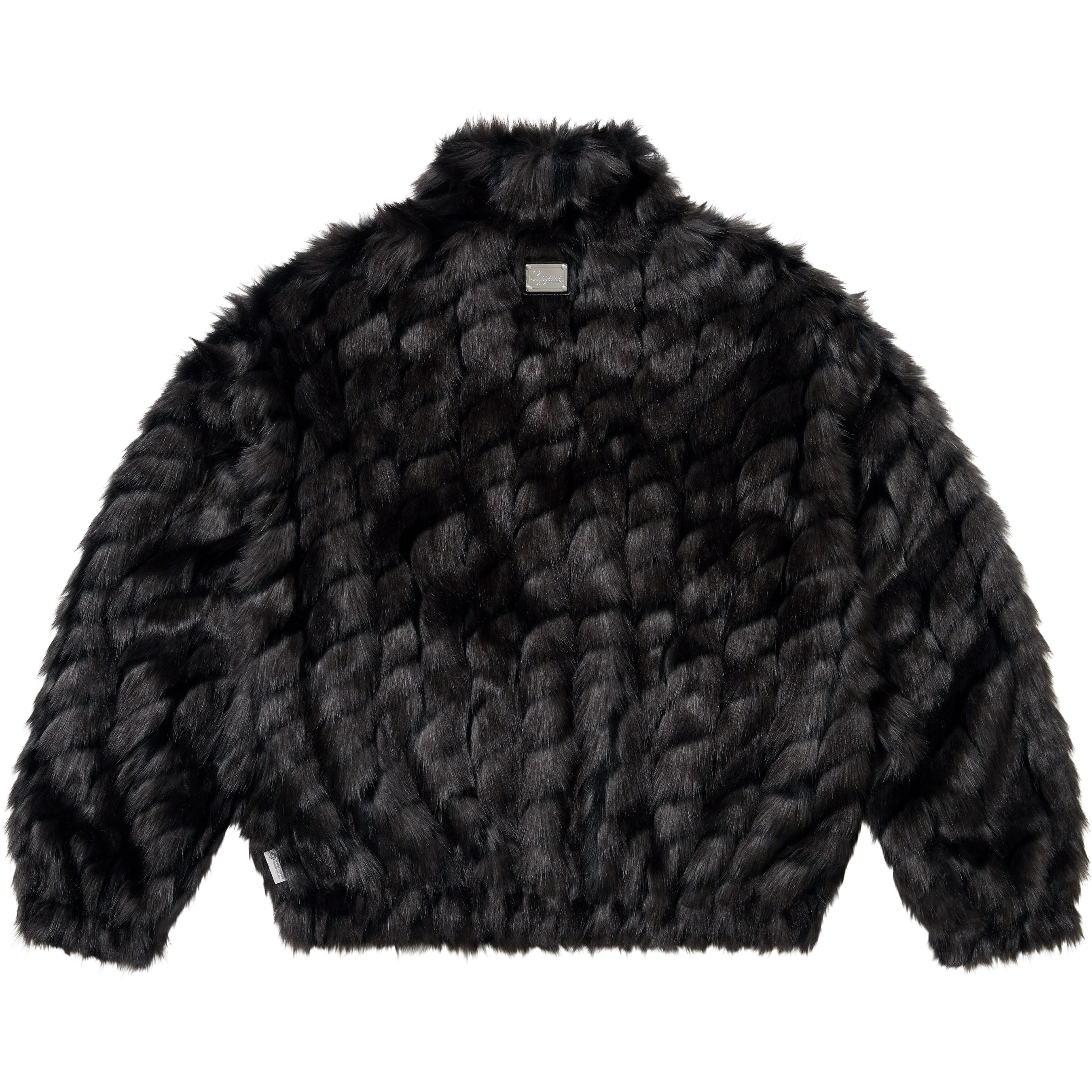 2-Tone WINDSTOPPER® Faux Fur Jacket view 11